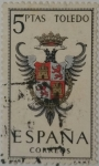 Stamps Spain -  España 5 ptas
