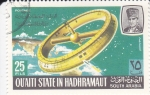Stamps Yemen -  ESTACIÓN  ESPACIAL