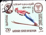 Stamps Yemen -  OLIMPIADA INVIERNO GRENOBLE-68