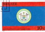 Stamps Belize -  INDEPENDENCIA 21-12-81
