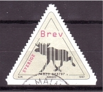 Stamps Sweden -  serie- Sellos de mensajes