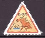 Stamps Sweden -  serie- Sellos de mensajes