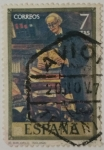 Stamps Spain -  España 7ptas