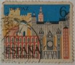 Stamps Spain -  España 6 ptas