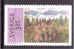 Stamps Sweden -  serie- Pintores suecos