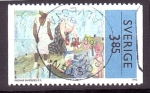 Stamps Sweden -  serie- Pintores suecos