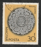 Sellos de Europa - Hungra -  1631 - Mantel de Halas