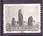 Sellos de Europa - Suecia -  Gravestones Vikingo