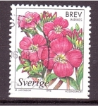 Sellos de Europa - Suecia -  serie- Flores