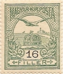 Stamps Hungary -  MAGYAR KIR POSTA