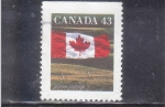 Stamps Canada -  BANDERA