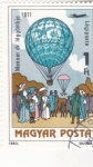 Stamps Hungary -  GLOBOS AEROSTÁTICOS