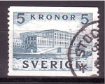 Stamps Sweden -  Edificio sueco