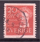 Stamps Sweden -  Strindberg