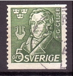 Sellos de Europa - Suecia -  E.G.Geijer
