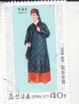 Stamps North Korea -  TRAJE TIPICO 