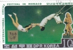 Stamps North Korea -  FESTIVAL INTERNACIONAL DEL CIRCO EN MONACO 