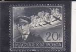 Stamps Hungary -  PILOTO HUNGARO 