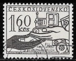 Stamps Czechoslovakia -  Checoslovaquia-cambio