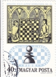 Stamps : Europe : Hungary :  AJEDREZ