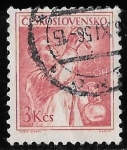 Stamps Czechoslovakia -  Checoslovaquia-cambio