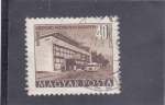 Stamps Hungary -  edificio  Budapest 