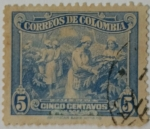Stamps Colombia -  Colombia 5 c