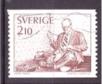 Stamps Sweden -  Artesanía- Sastre