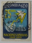 Sellos de America - Colombia -  Colombia 1.50 pesos 