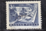 Stamps Hungary -  SERVICIO DE DISTRIBUCIÓN