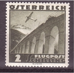 Stamps Austria -  serie- Vistas aéreas de Austria