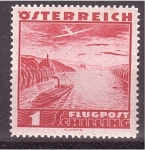 Stamps Austria -  serie- Vistas aéreas de Austria