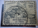 Stamps United Kingdom -  África del Este Británica - Kenia-Uganda-Tangani -Unión Postal Universal-U.P.U.