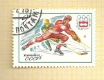 Stamps : Europe : Russia :  Hockey sobre patines
