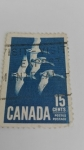 Stamps : America : Canada :  Branta Canadienses