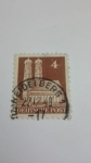 Stamps Germany -  Catedral de Munich