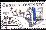 Stamps Czechoslovakia -  DIBUJO DE ZBIGNIEW RYCHLICKI
