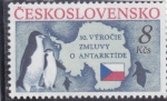 Stamps Czechoslovakia -  30 ANIV.ADJUDICACIÓN DEL CONTRATO DE LA ANTÁRTIDA 