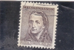 Stamps : Europe : Czechoslovakia :  BOZENA NEMCOVA-novelista 