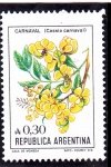 Stamps Argentina -  FLORES-CARNAVAL 