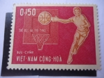 Stamps : Asia : Vietnam :  Vietnam del Sur - Basketball-Baloncesto.