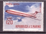 Stamps : Europe : San_Marino :  serie- Aviones