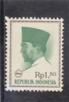Sellos del Mundo : Asia : Indonesia : Presidente Sukarno
