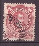 Stamps Argentina -  Rivadavia 