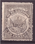 Stamps : America : El_Salvador :  Timbre Municipal
