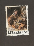 Stamps Liberia -  Boy-scouts