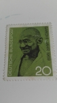 Sellos de Europa - Alemania -  Gandhi