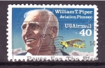 Stamps United States -  serie_ Pioneros de la aviación