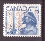 Sellos de America - Canad -  300 aniv.