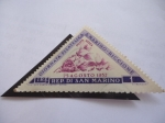 Stamps San Marino -  Cyclamen-Ciclamen Flor Nacional de San Marino- Exposición de Sellos.